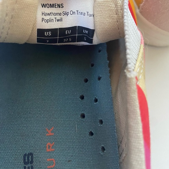 Trina Turk SeeVees Baja Slip On Colorful Geometric Women’s Size 7 Beach Travel - Picture 6 of 7